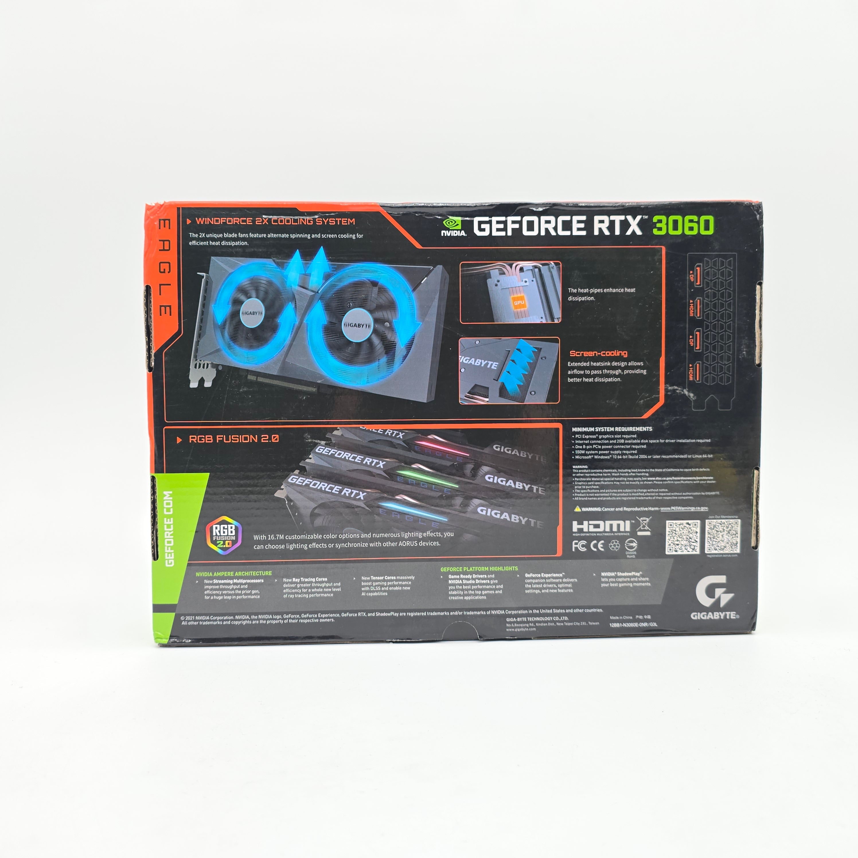 RTX 3060 Gigabyte Eagle OC 12GB, NVIDIA Gaming Graphics Card GPU