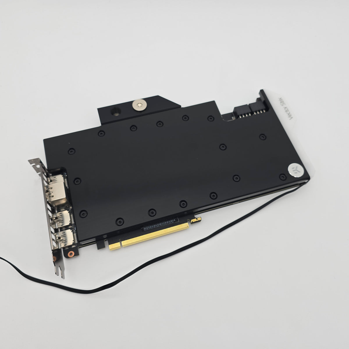 RTX 3070 ASUS ROG STRIX OC 8GB with EK Vector Waterblock, NVIDIA Gaming Graphics Card GPU