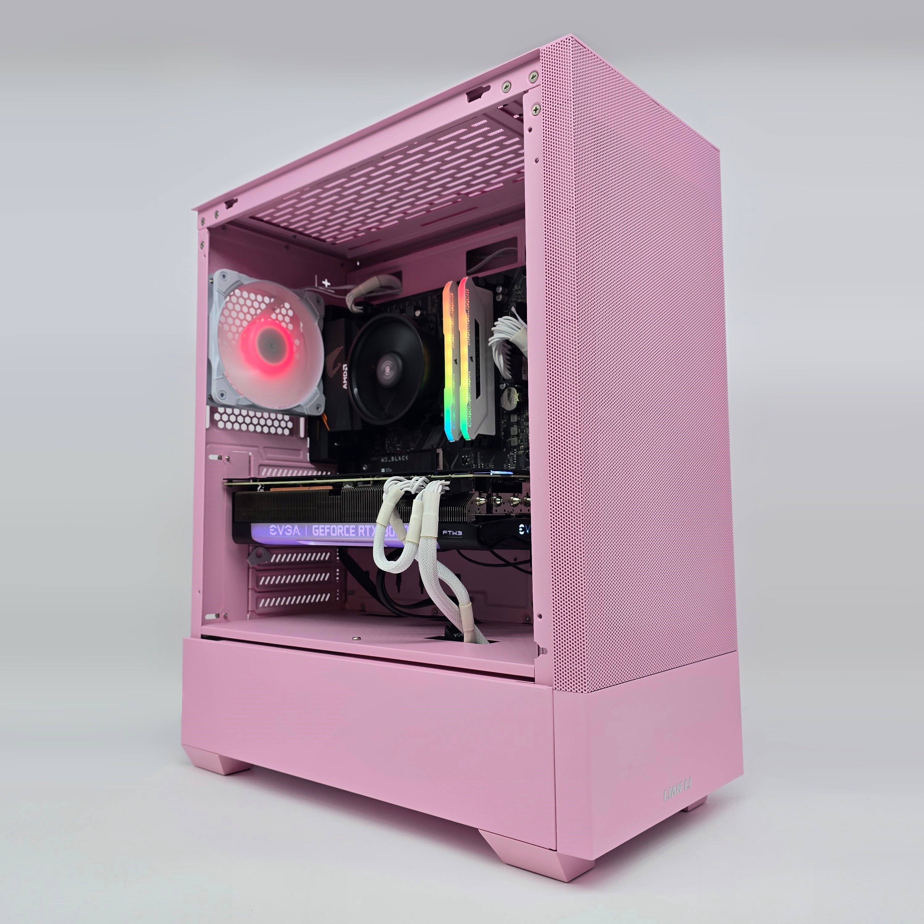 RTX 3080, Ryzen 5600, 32GB RAM, 1TB NVMe, Custom Pink Gaming PC