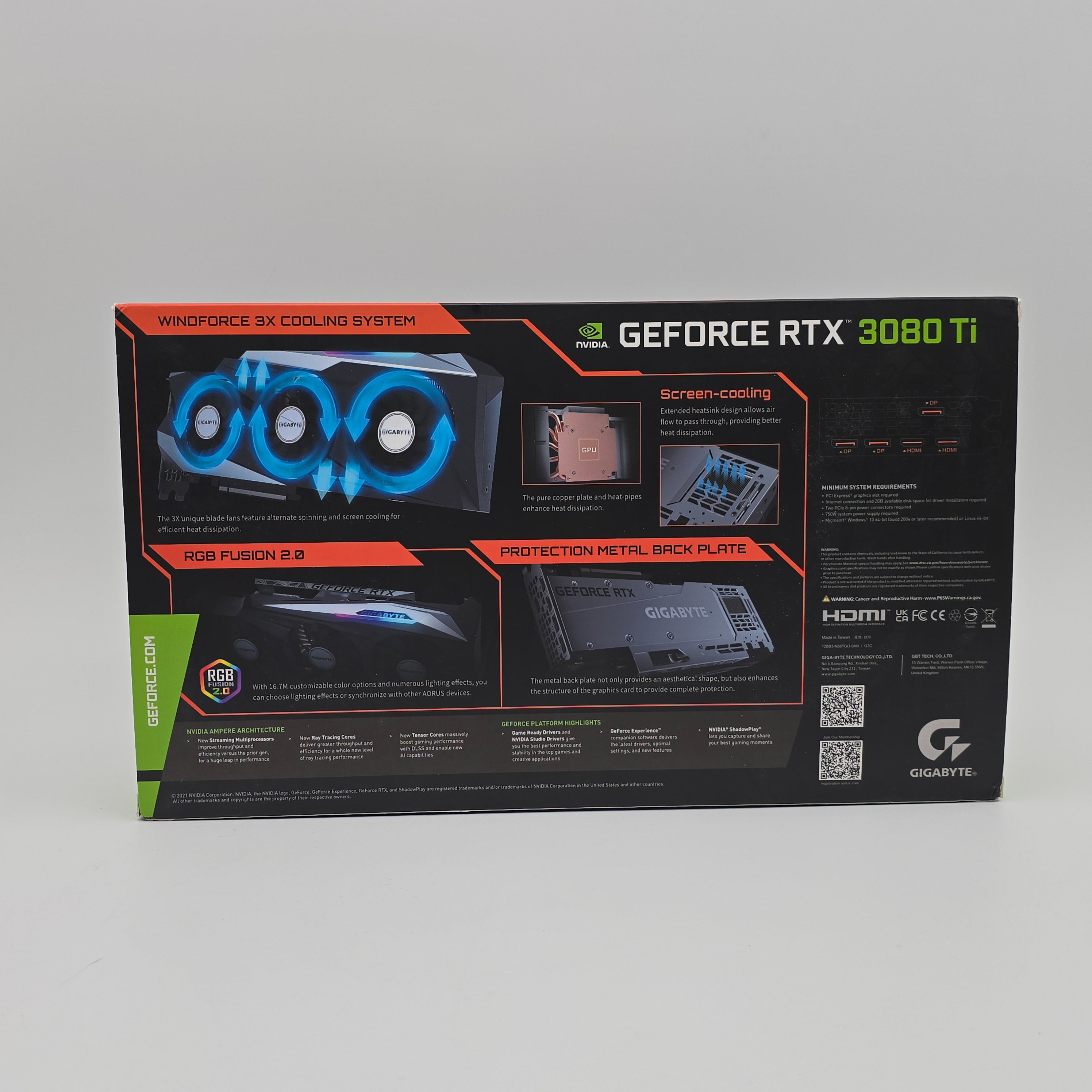 RTX 3080 Ti Gigabyte Gaming OC 12GB, NVIDIA Gaming Graphics Card GPU