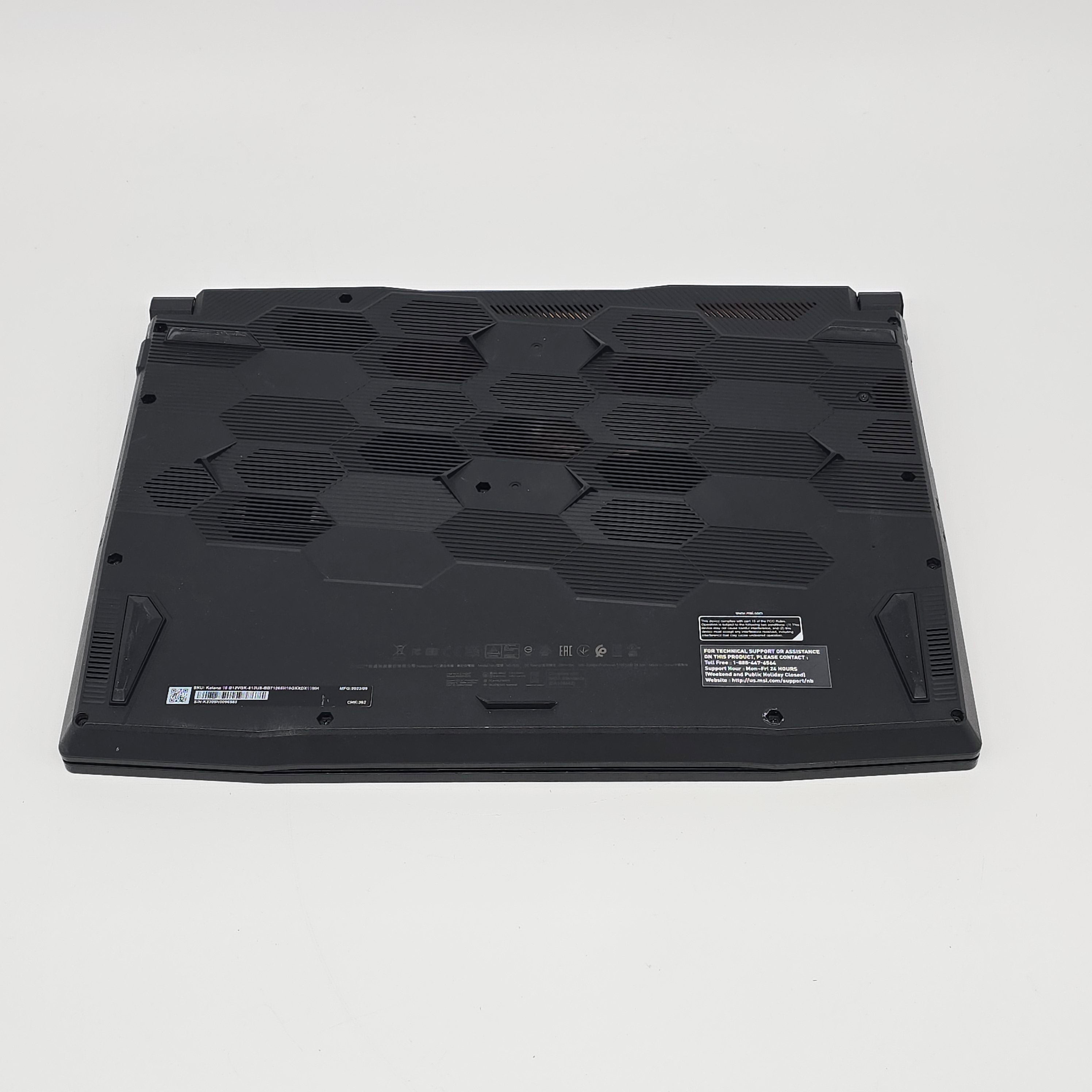MSI Katana 15, RTX 4070, 64GB RAM, Intel i7-12650H, 3TB NVMe, 144Hz FHD Screen Gaming Laptop