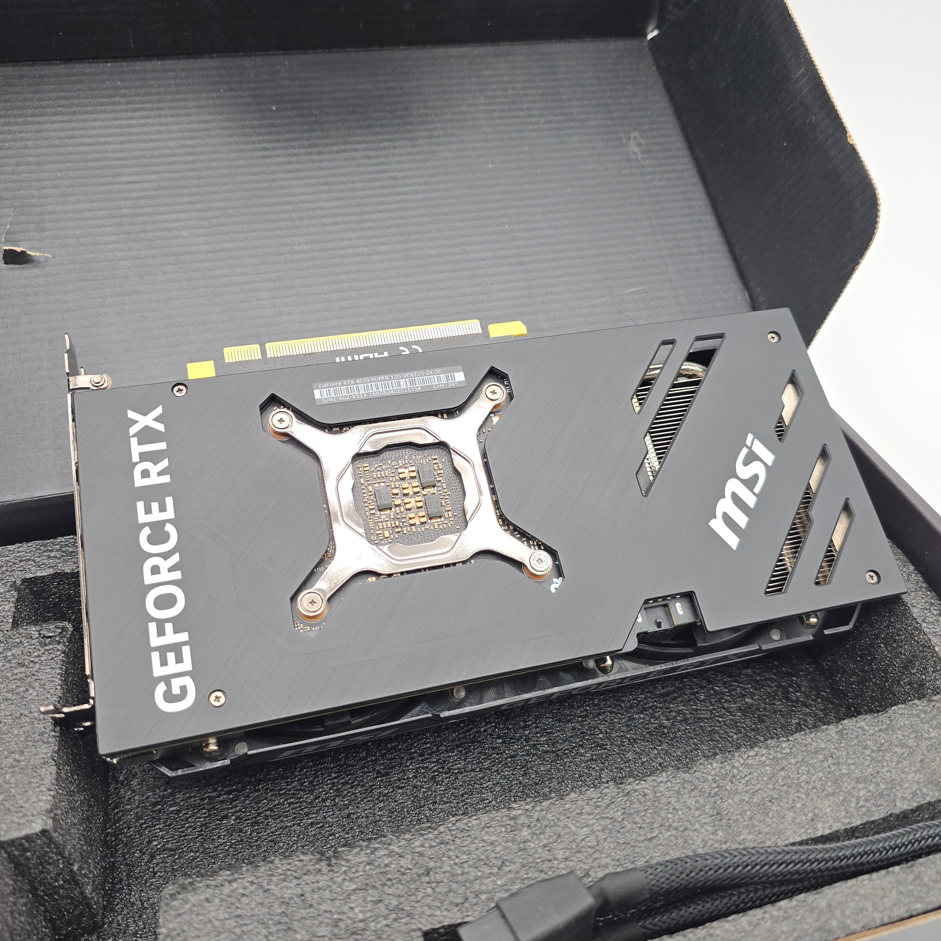 RTX 4070 Super MSI Ventus 2X OC 12GB, NVIDIA Gaming Graphics Card GPU