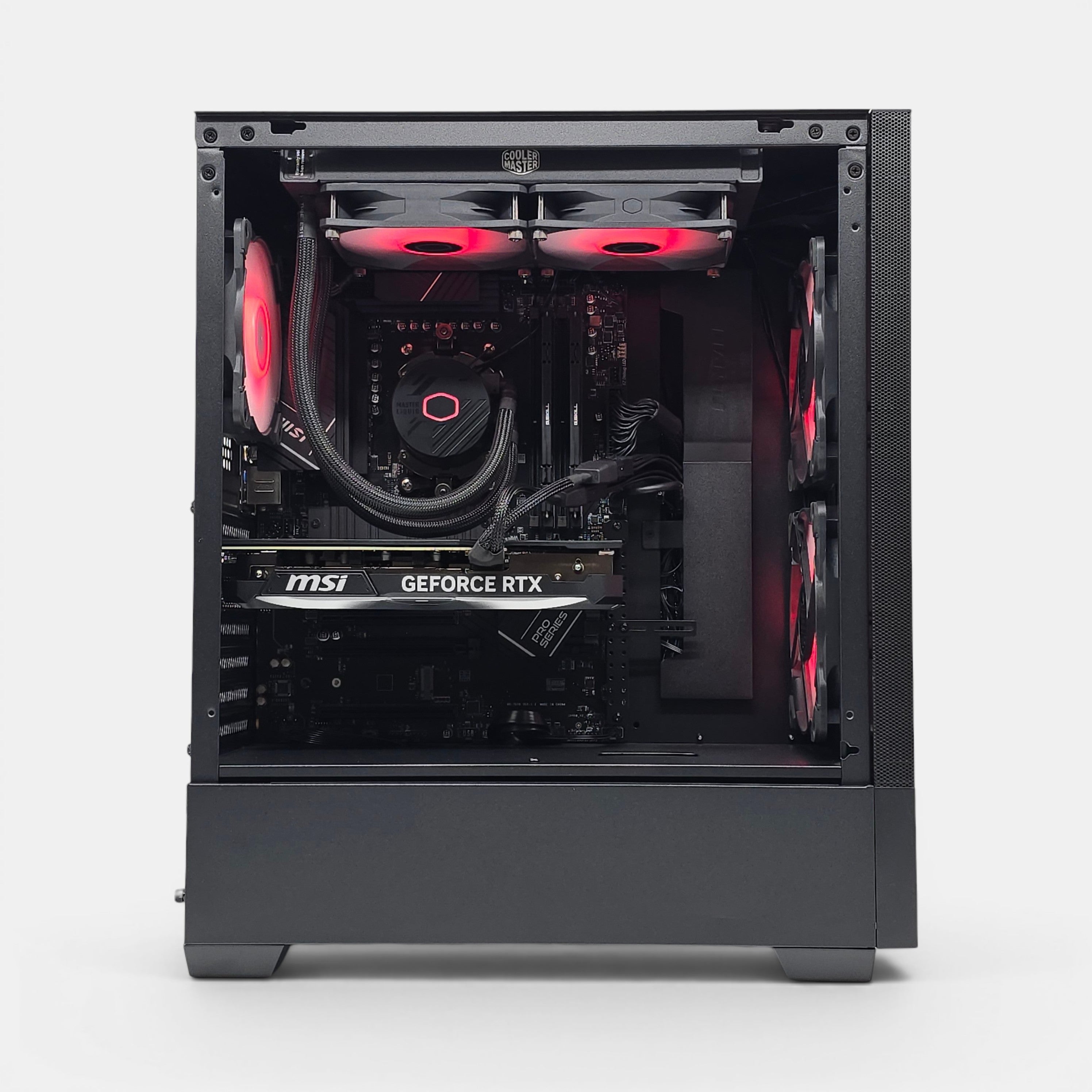 RTX 4070 Super, Ryzen 7800X3D, 1TB NVMe SSD, 32GB DDR5, Custom Black Pre-Owned Liquid Cooled Gaming PC