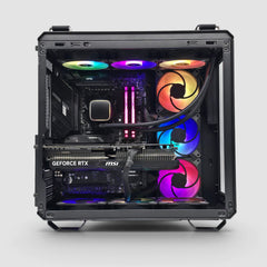 RTX 4070 Ti Super, Ryzen 7 7800X3D, 32GB DDR5, 2TB NVMe, Pre-Owned Custom Liquid Cooled Gaming PC