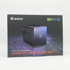 Aorus RTX 4090 Gaming Box eGPU, WATERFORCE All-in-One Liquid Cooled