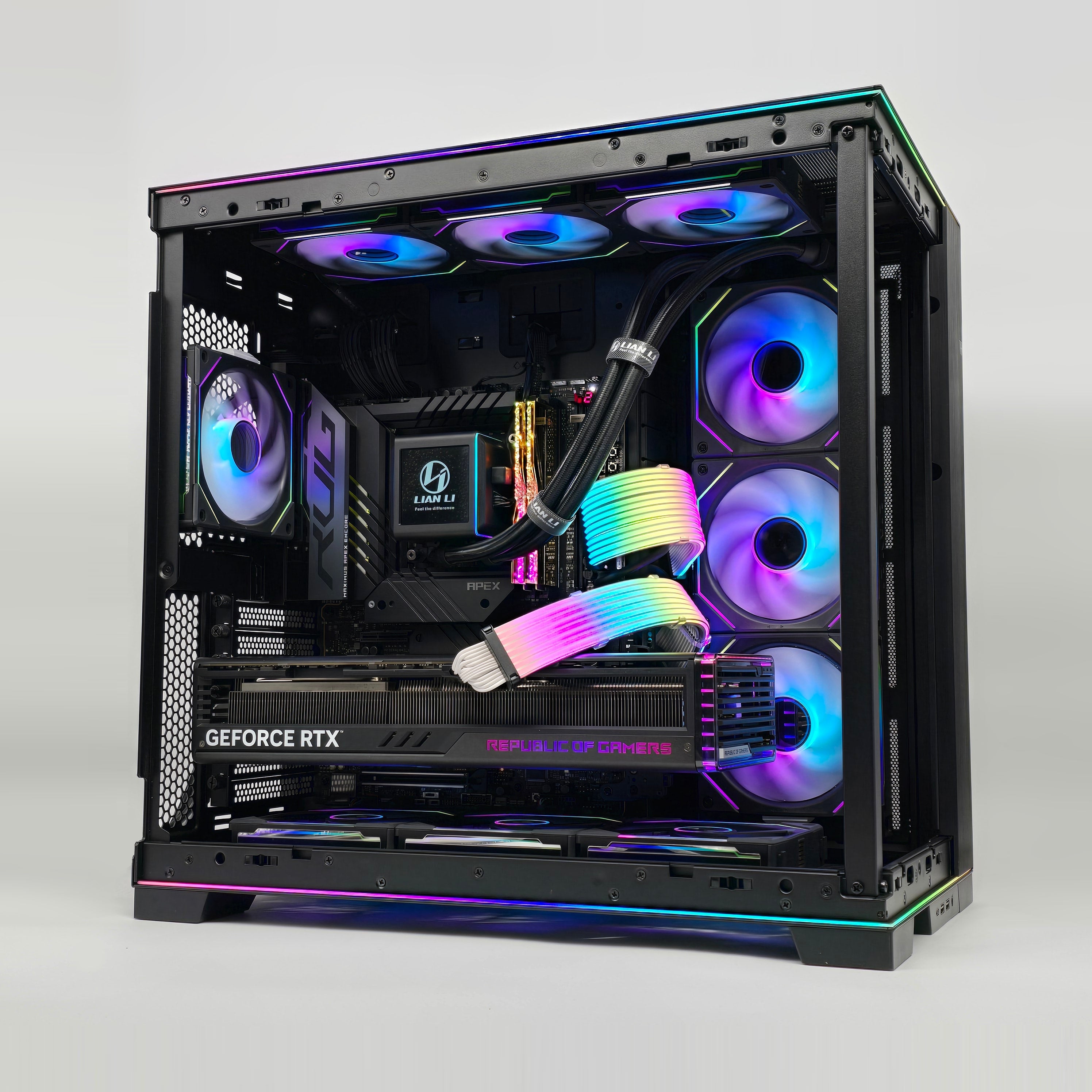 RTX 4090 ROG STRIX, Intel i9-14900K, 48GB 8000MHz DDR5, 8TB, Custom Liquid Cooled Gaming PC