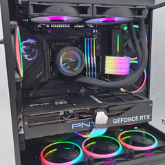 RTX 4090, Intel Core i9-13900K, 64GB DDR5, 2TB NVMe, Pre-owned Gaming Desktop PC