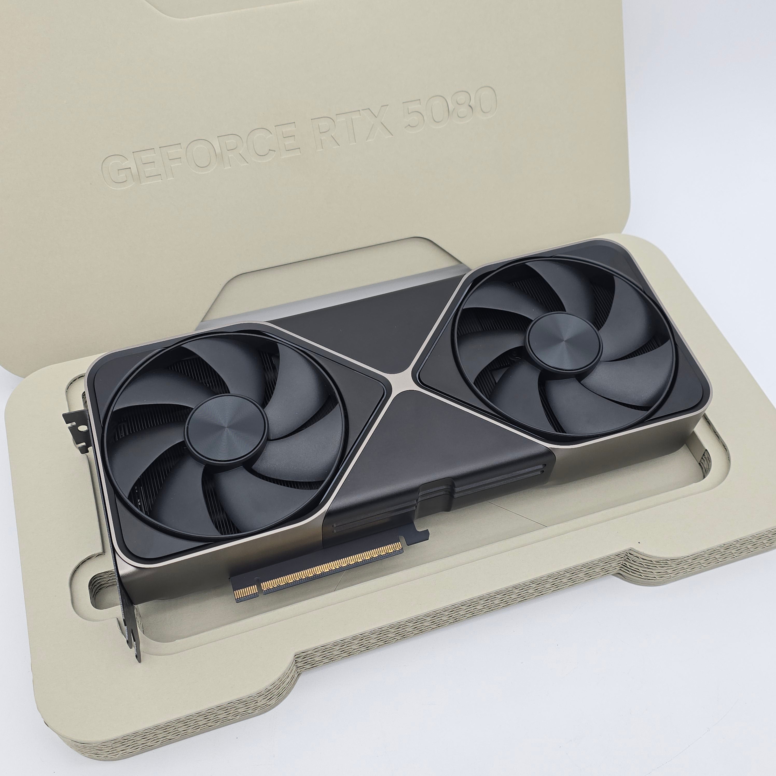 RTX 5080 Founders Edition FE 16GB, NVIDIA Gaming Graphics Card GPU