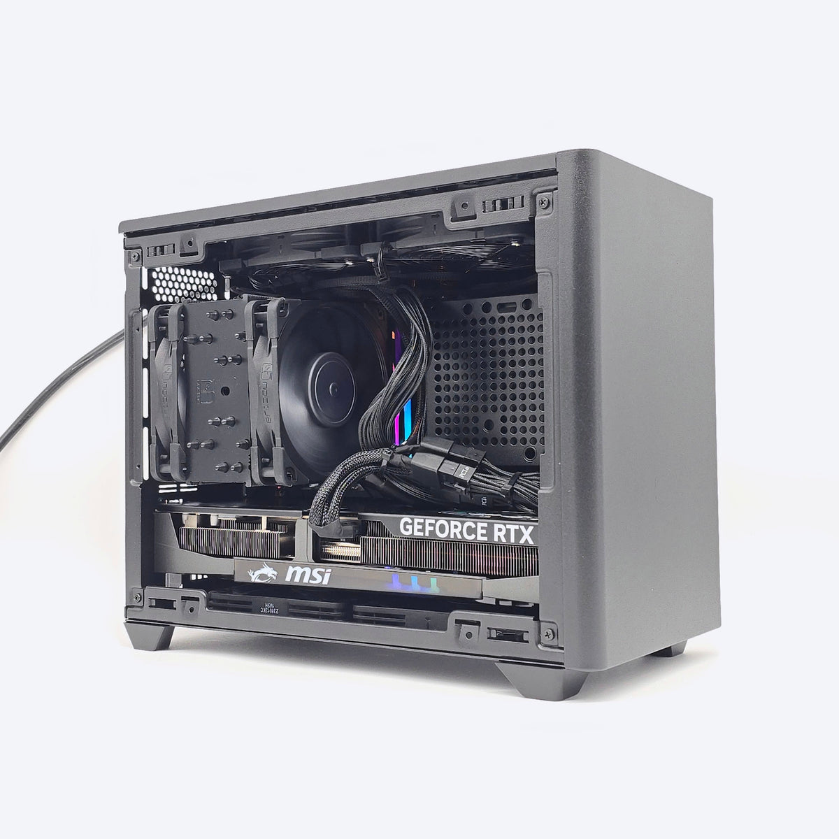 RTX 5080, Ryzen 9 7950X3D, 96GB DDR5, 2TB NVMe, Custom Mini-ITX Gaming PC