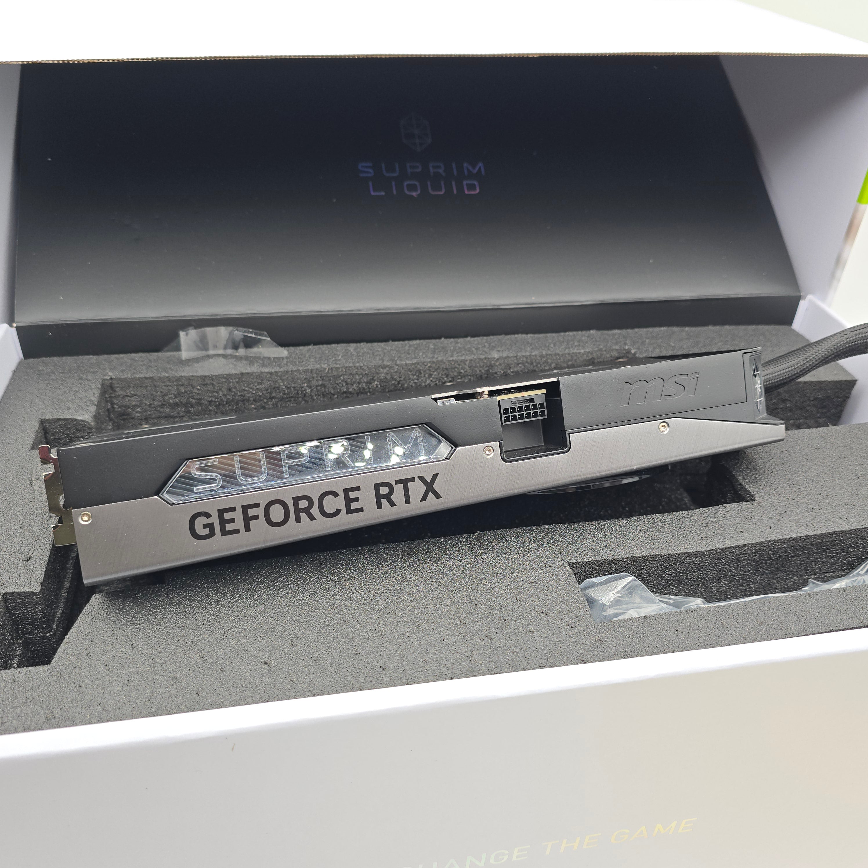 RTX 5080 MSI SUPRIM Liquid SOC Edition 16GB, NVIDIA Gaming Graphics Card GPU