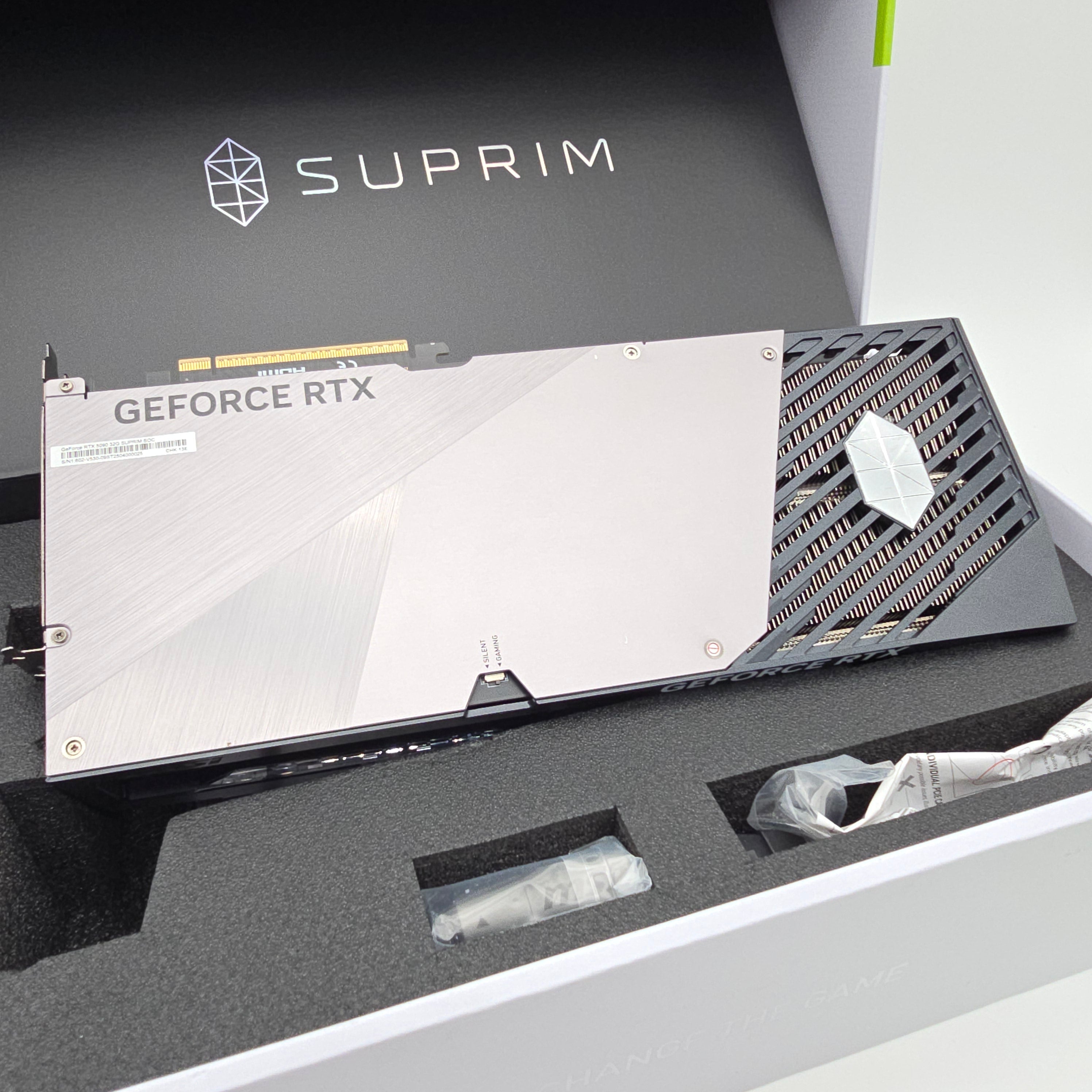 RTX 5090 MSI SUPRIM 32GB, NVIDIA Gaming Graphics Card GPU