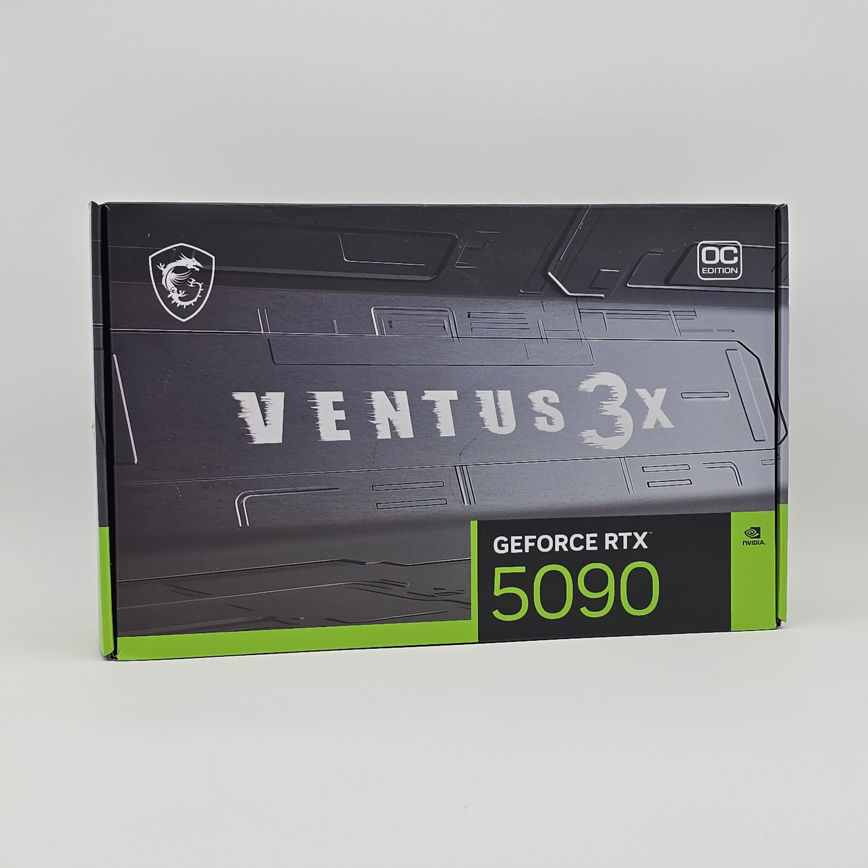 RTX 5090 MSI Ventus 3x OC 32GB, NVIDIA Gaming Graphics Card GPU