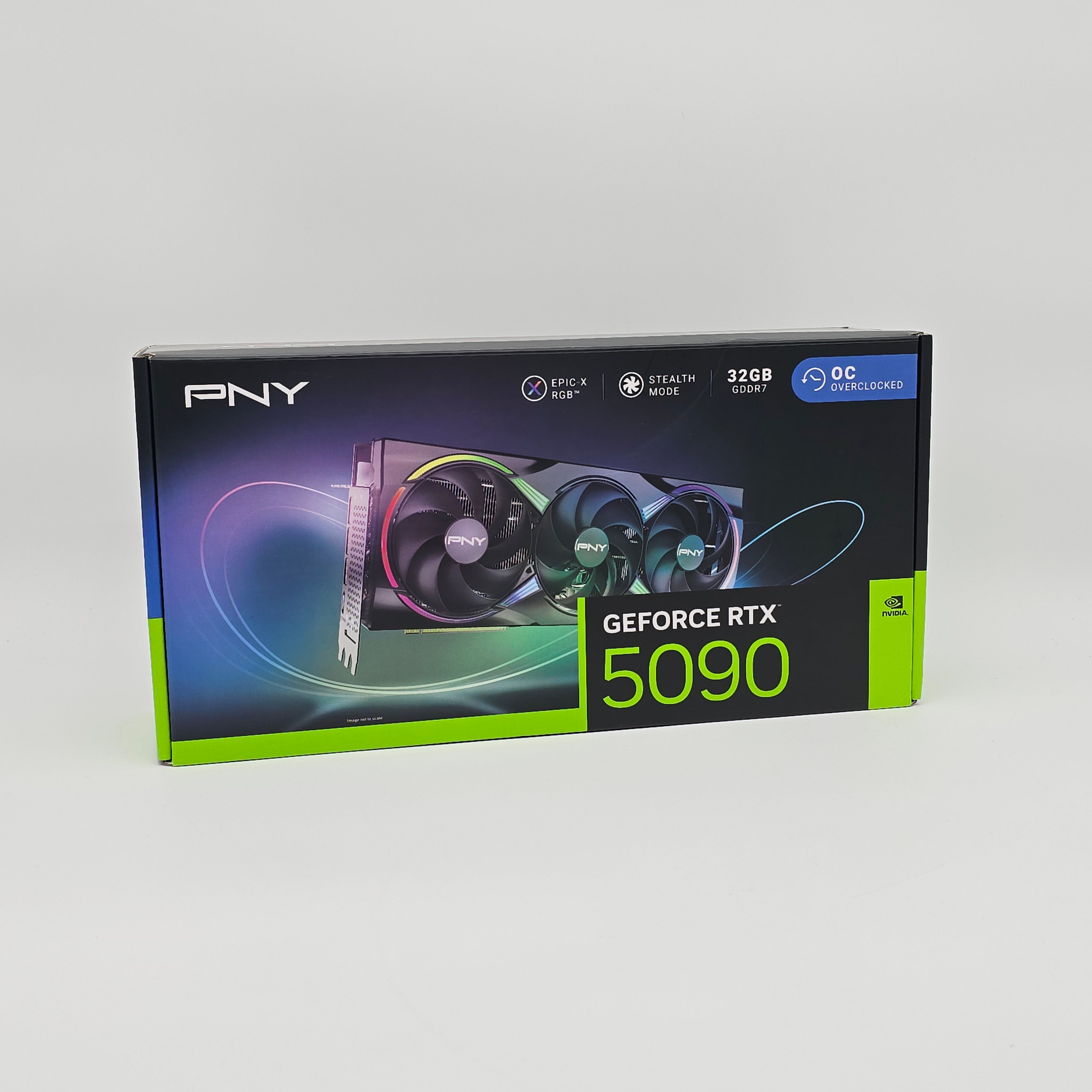 RTX 5090 PNY EPIC-X RGB OC 32GB, NVIDIA Gaming Graphics Card GPU