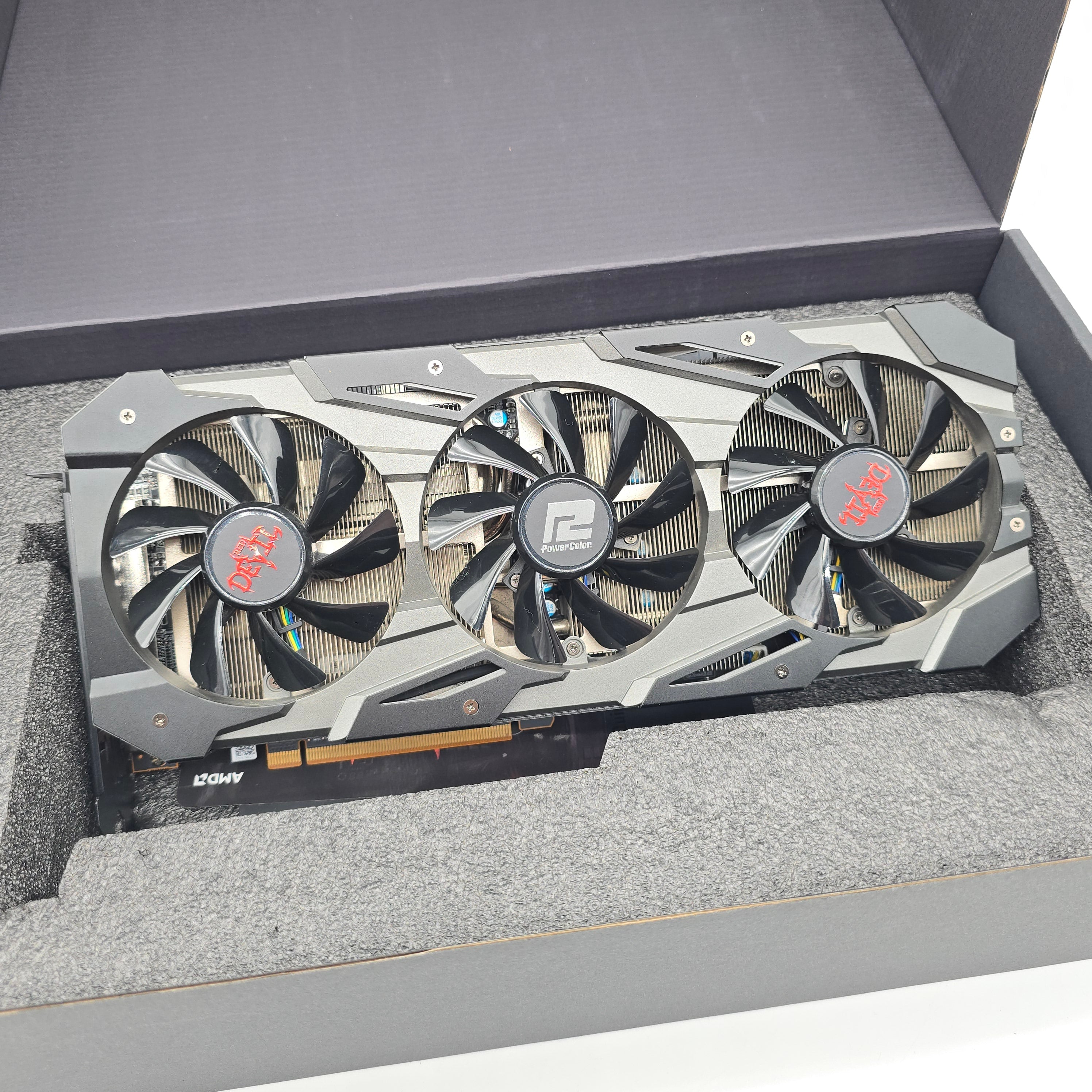 RX 5700 XT Powercolor Red Devil 8GB, AMD Gaming Graphics Card GPU