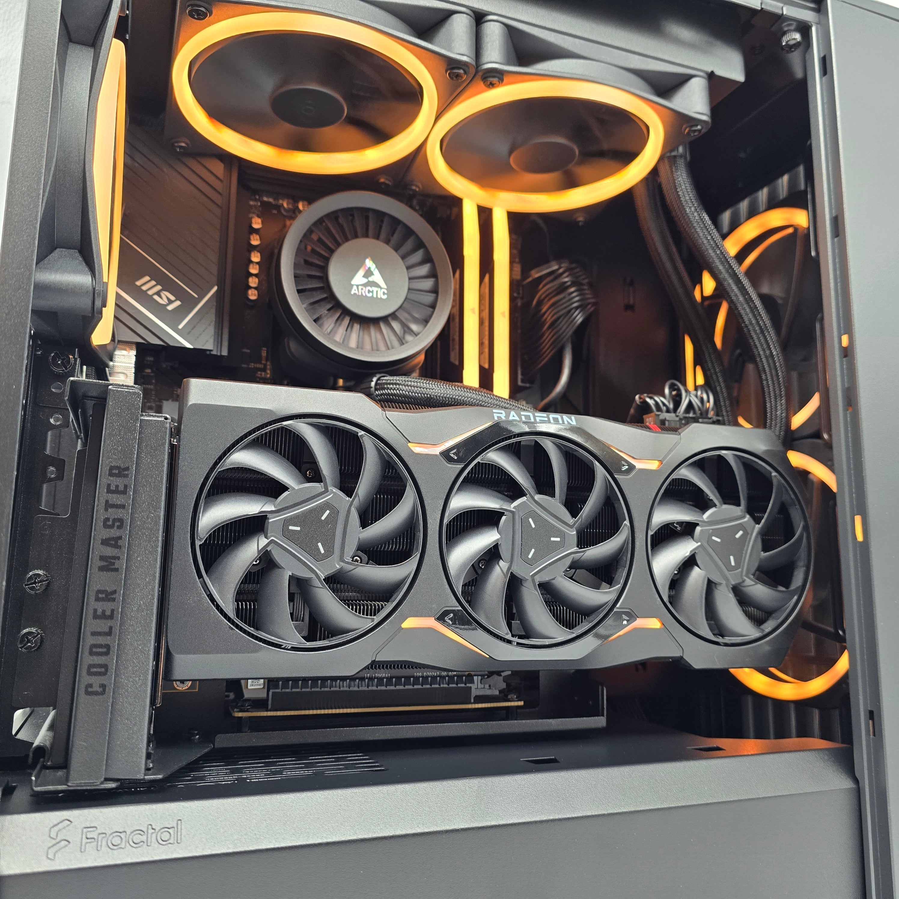 RX 7900XTX, Ryzen 7800X3D, 64GB DDR5, 2TB NVMe, Custom Liquid Cooled Gaming PC