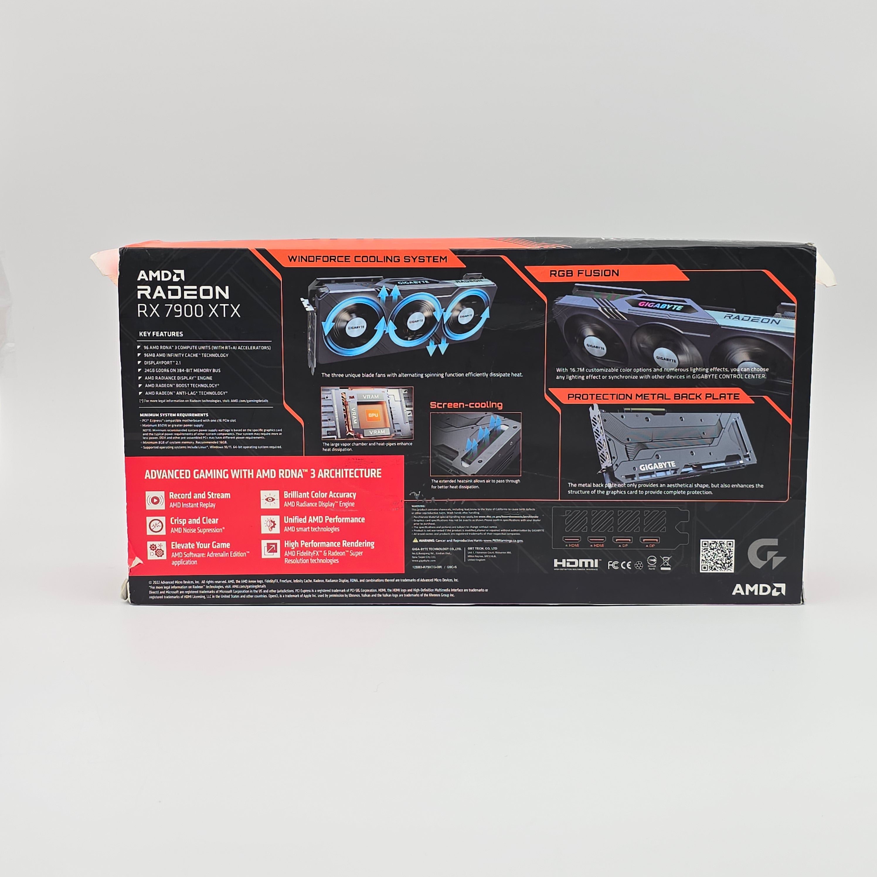 RX 7900 XTX Gigabyte Gaming OC 24GB, AMD Radeon Gaming Graphics Card GPU