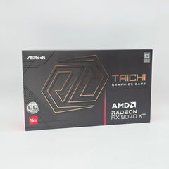RX 9070 XT ASRock Taichi OC 16GB, AMD Radeon Gaming Graphics Card GPU, 9070XT