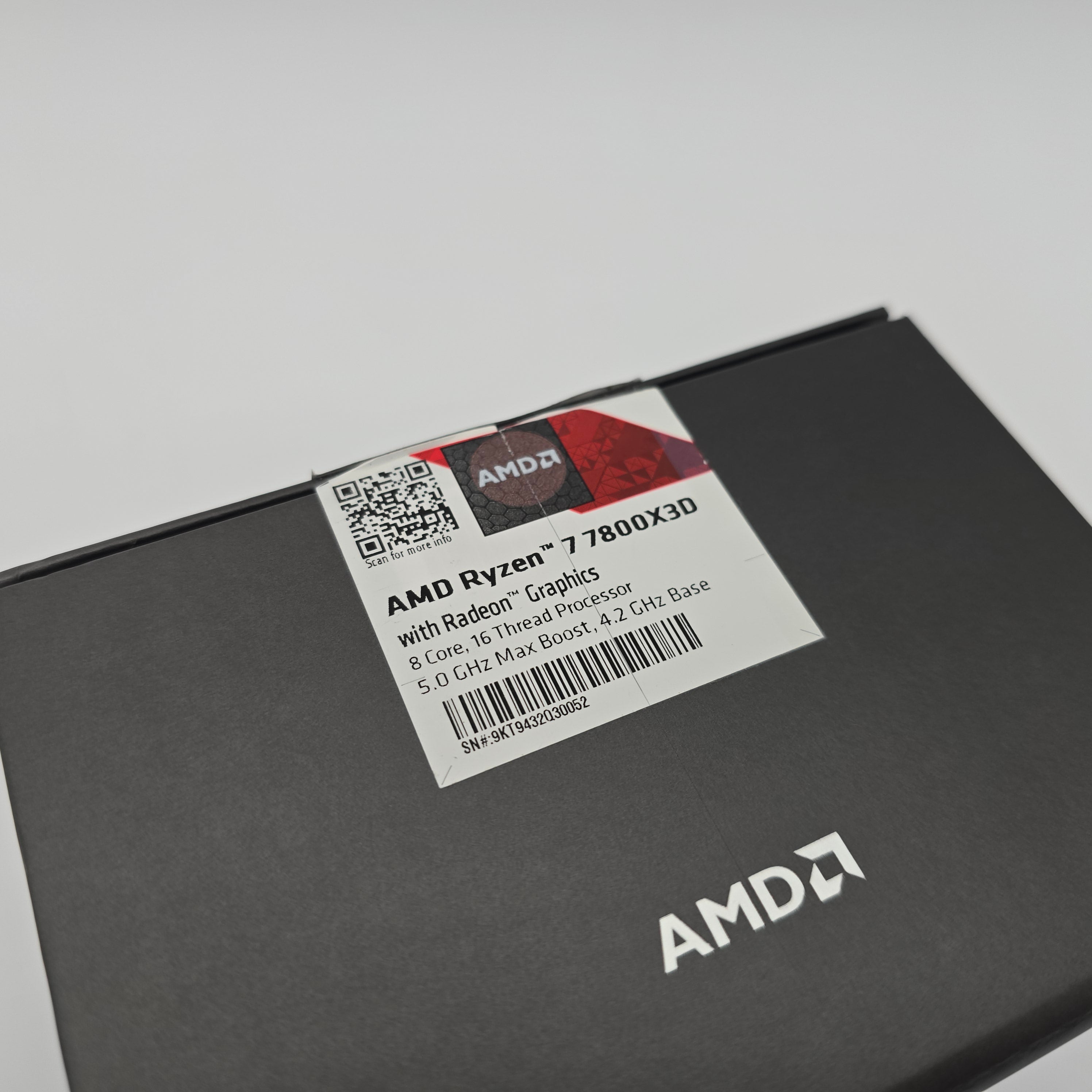 AMD Ryzen 7 7800X3D, Socket AM5 Gaming Processor CPU