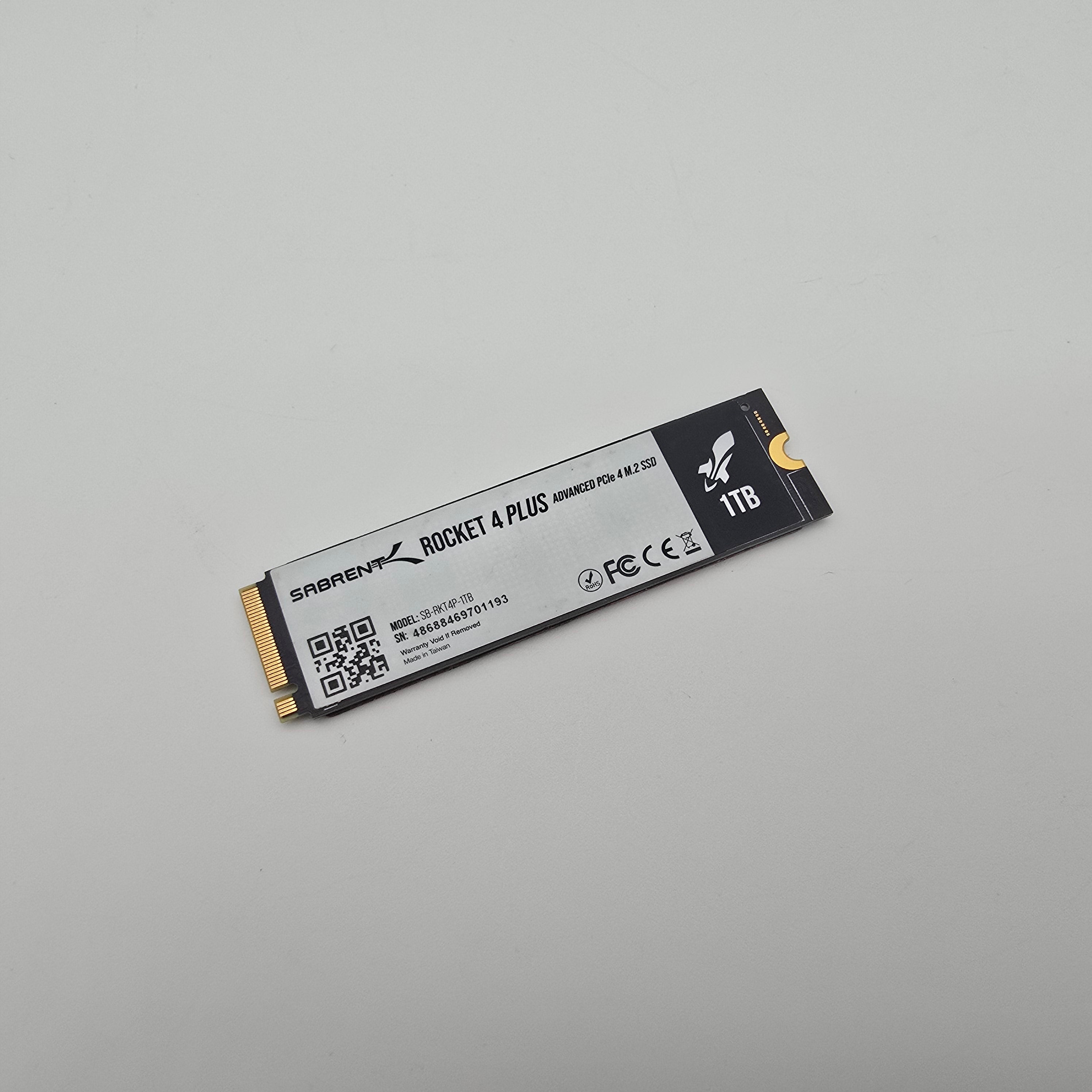 Sabrent Rocket 4 Plus 1TB, NVMe SSD Storage