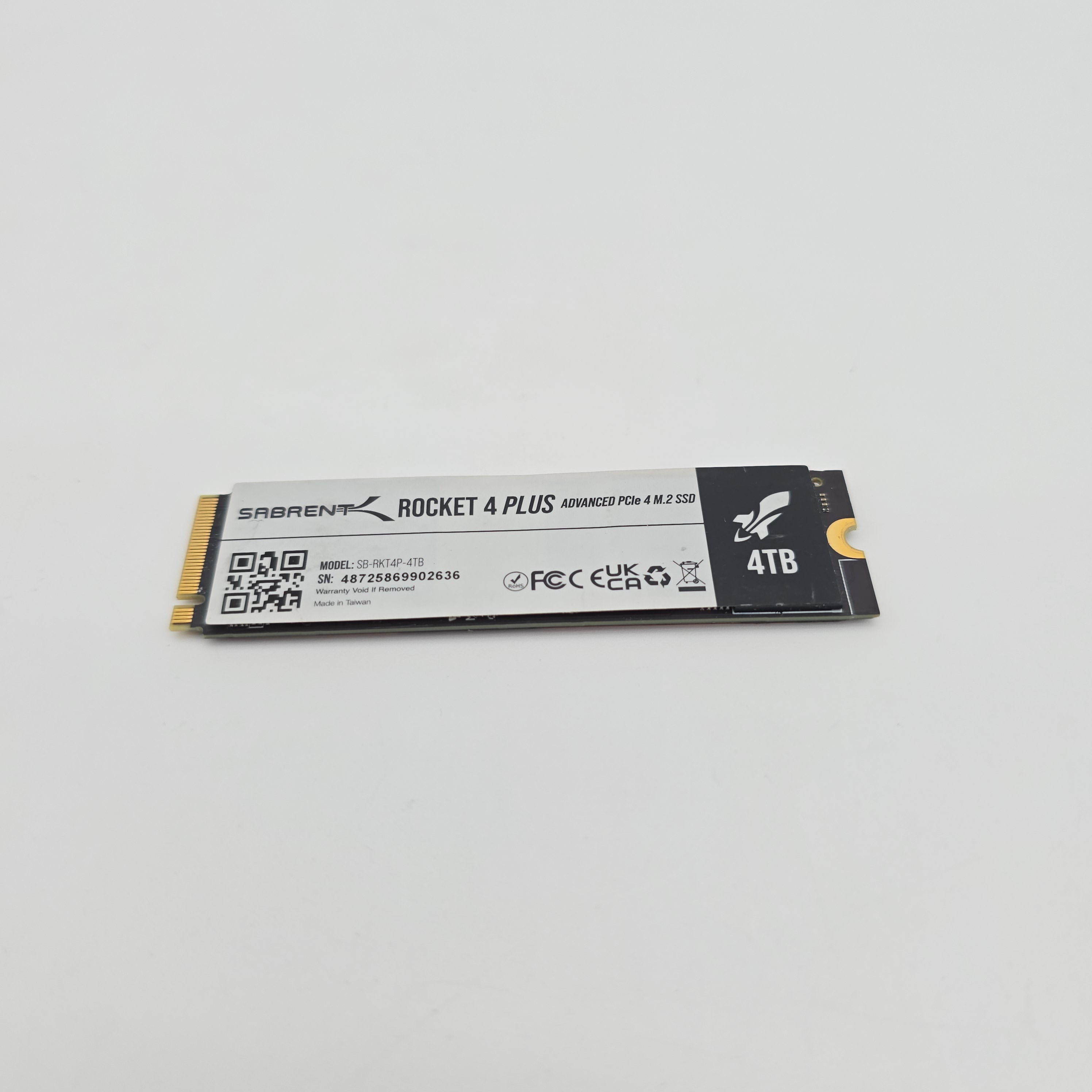 Sabrent Rocket 4 Plus 4TB, M.2 NVMe SSD Storage