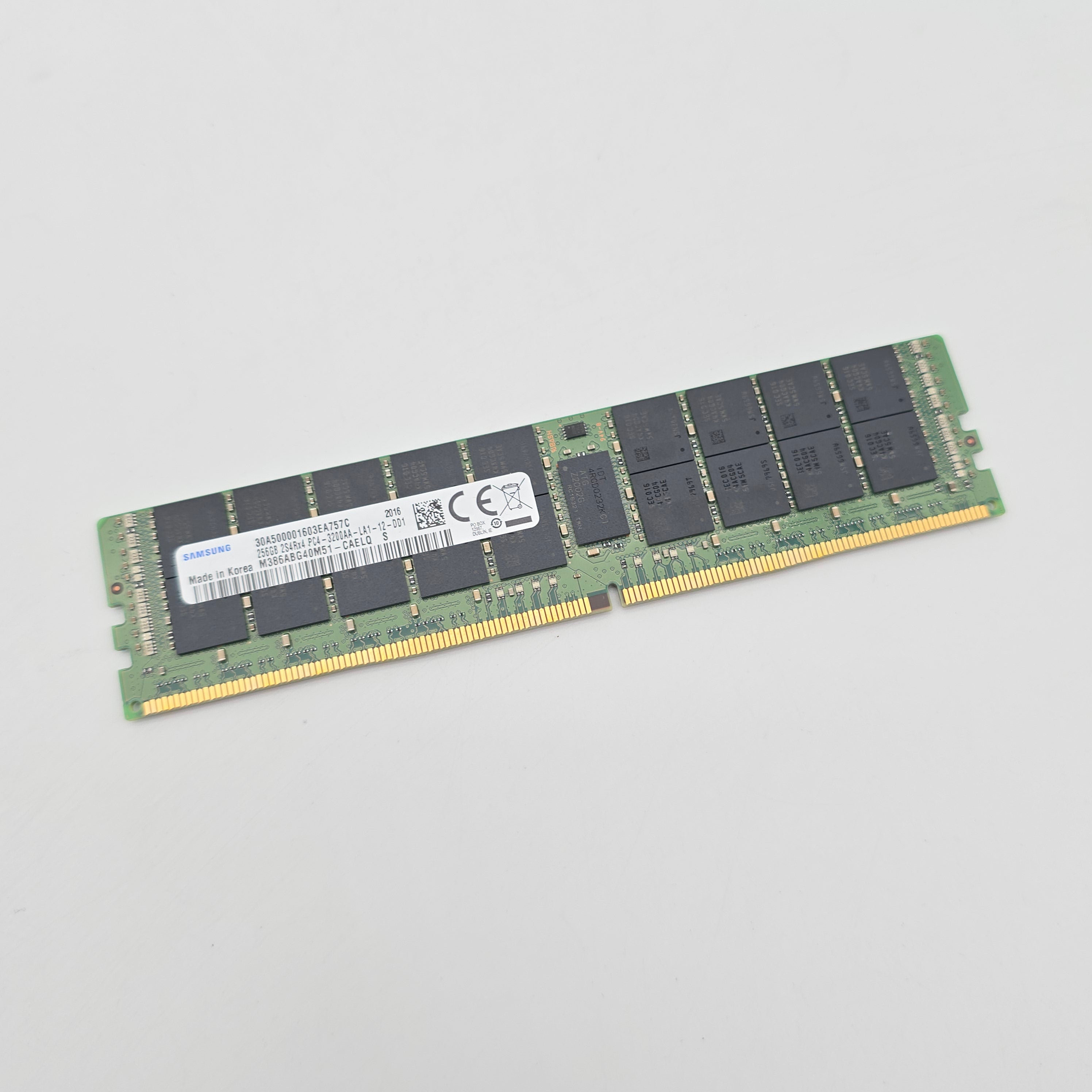Samsung 256GB DDR4, 3200MHz, RDIMM Server Memory RAM (1x256GB)