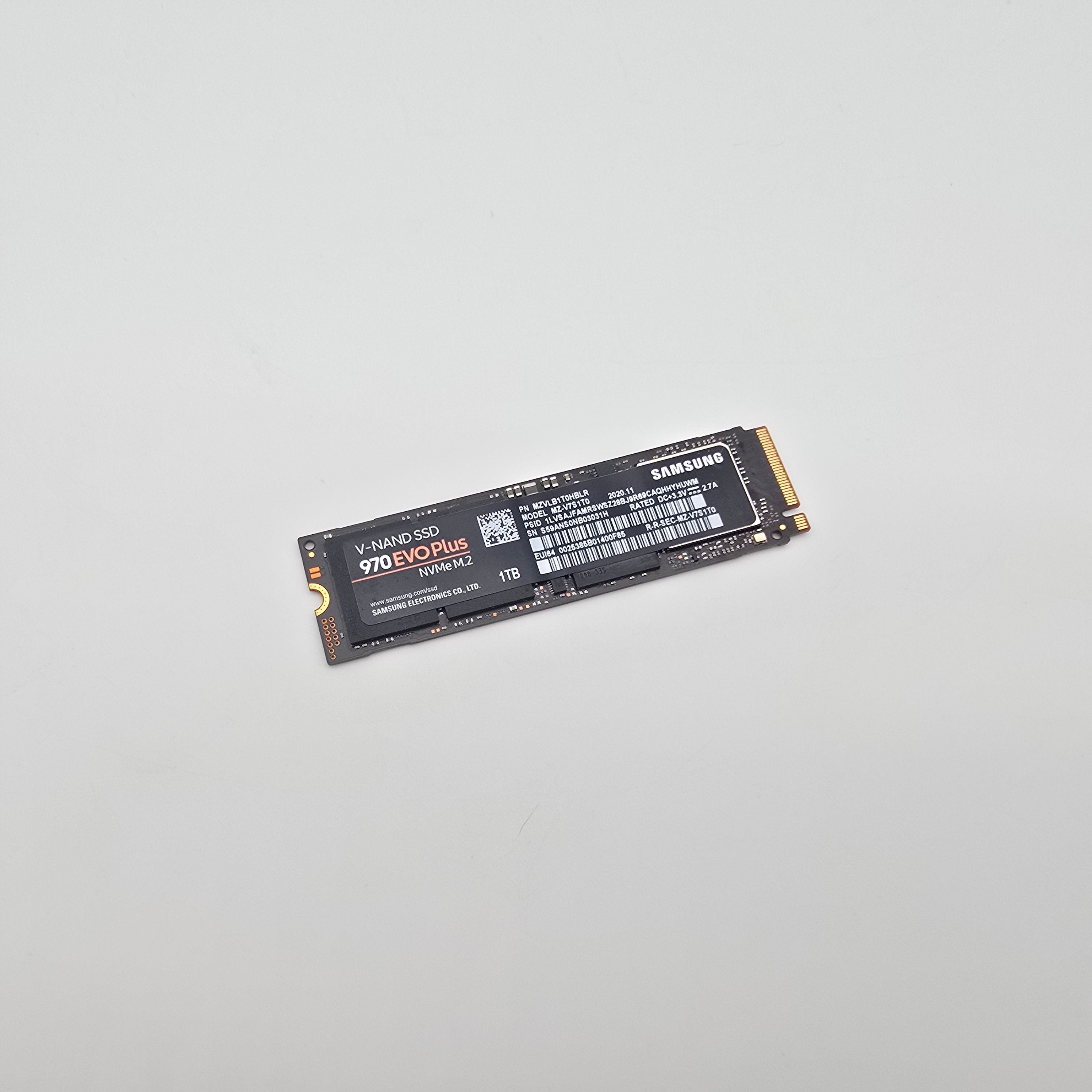 Samsung 970 Evo Plus 1TB, M.2 NVMe SSD Storage