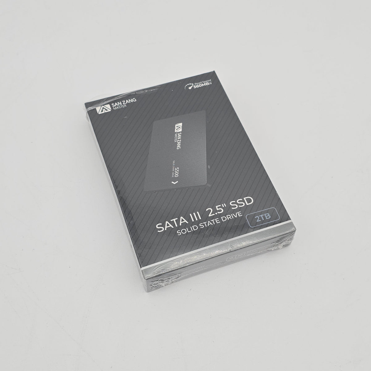 2TB SATA SSD 2.5" Solid State Drive, San Zang Master, Sealed