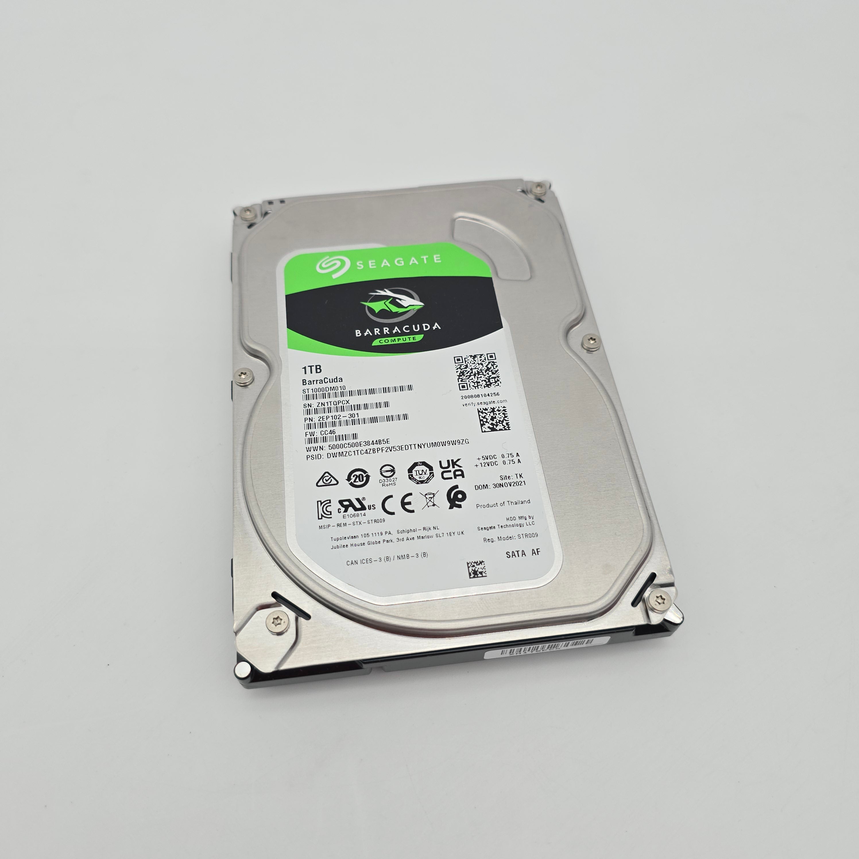 Seagate Barracuda 1TB SATA Hard Drive HDD Storage