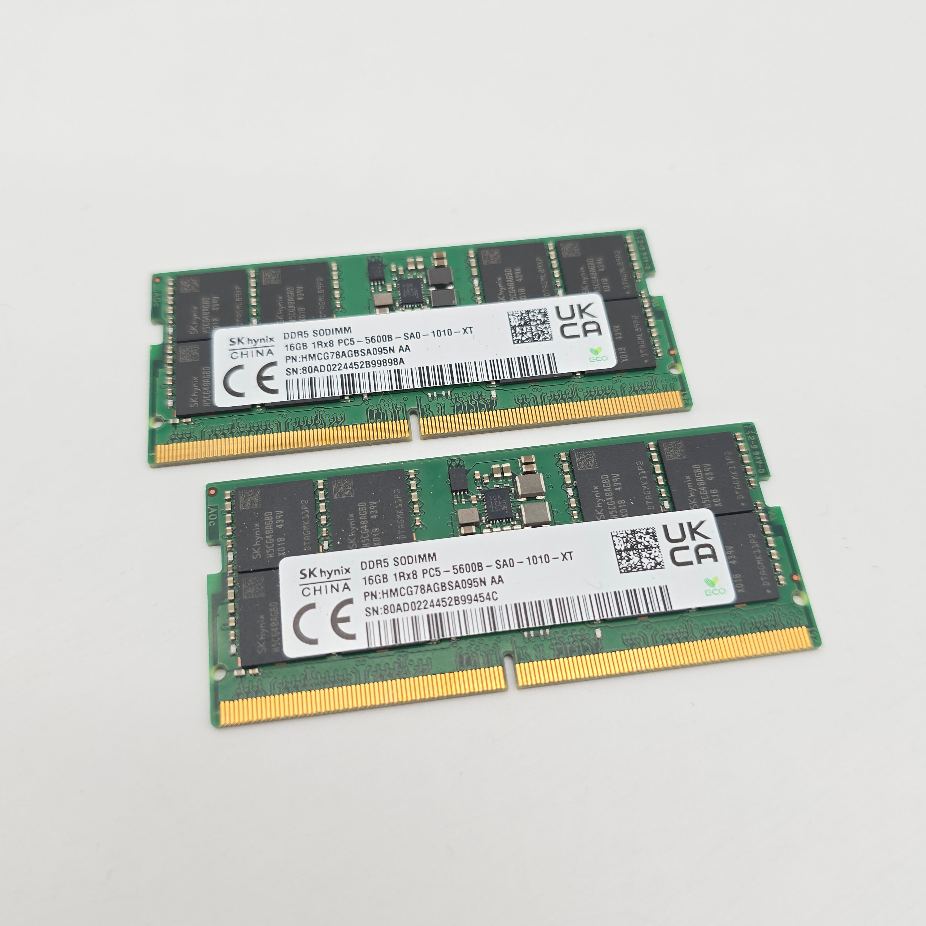 SK Hynix 32GB DDR5, 5600MHz, SODIMM Laptop Gaming Memory RAM (2x16GB)