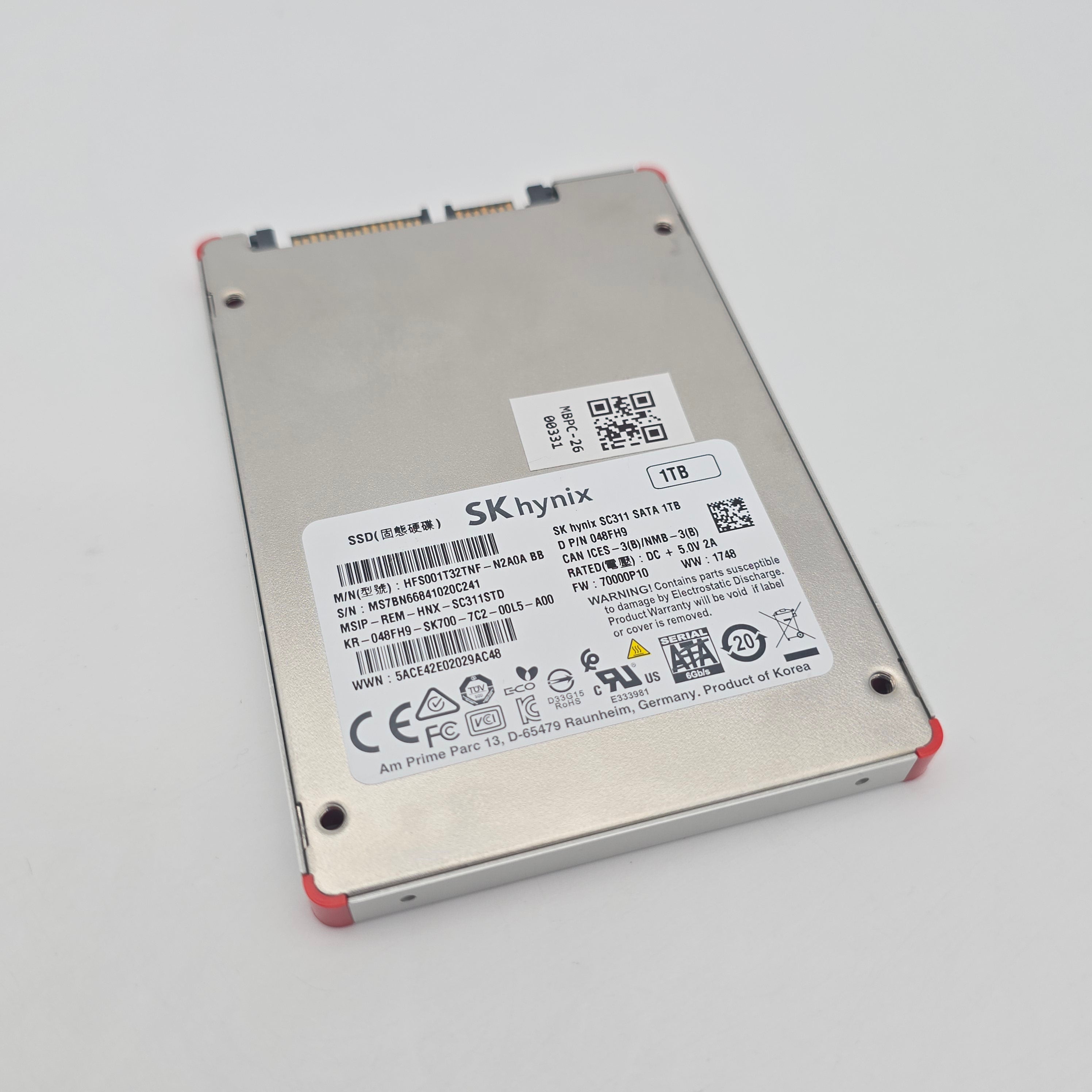 SK Hynix SC311 1TB SATA 2.5" SSD, Internal Gaming Solid State Drive Storage
