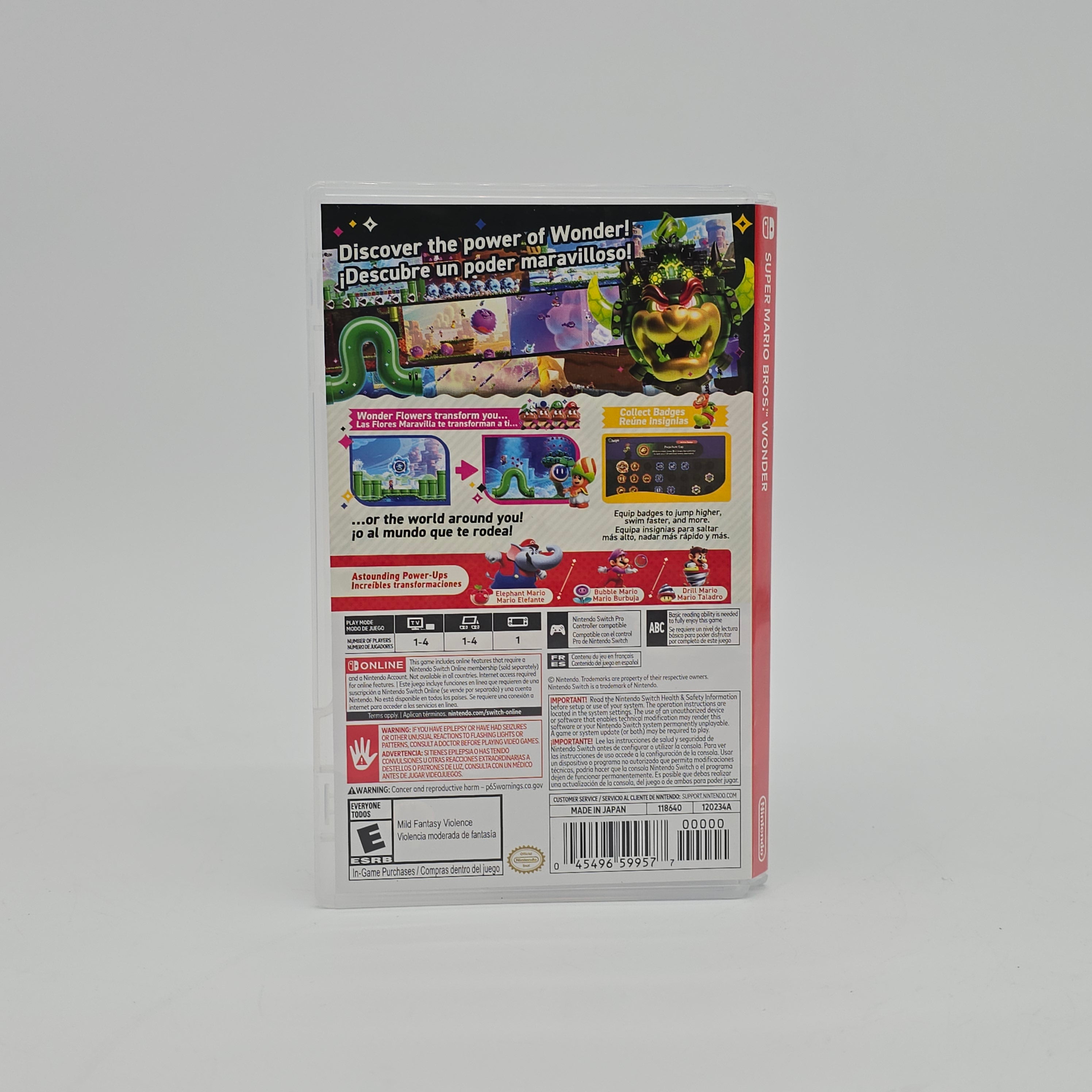 Super Mario Bros Wonder for Nintendo Switch