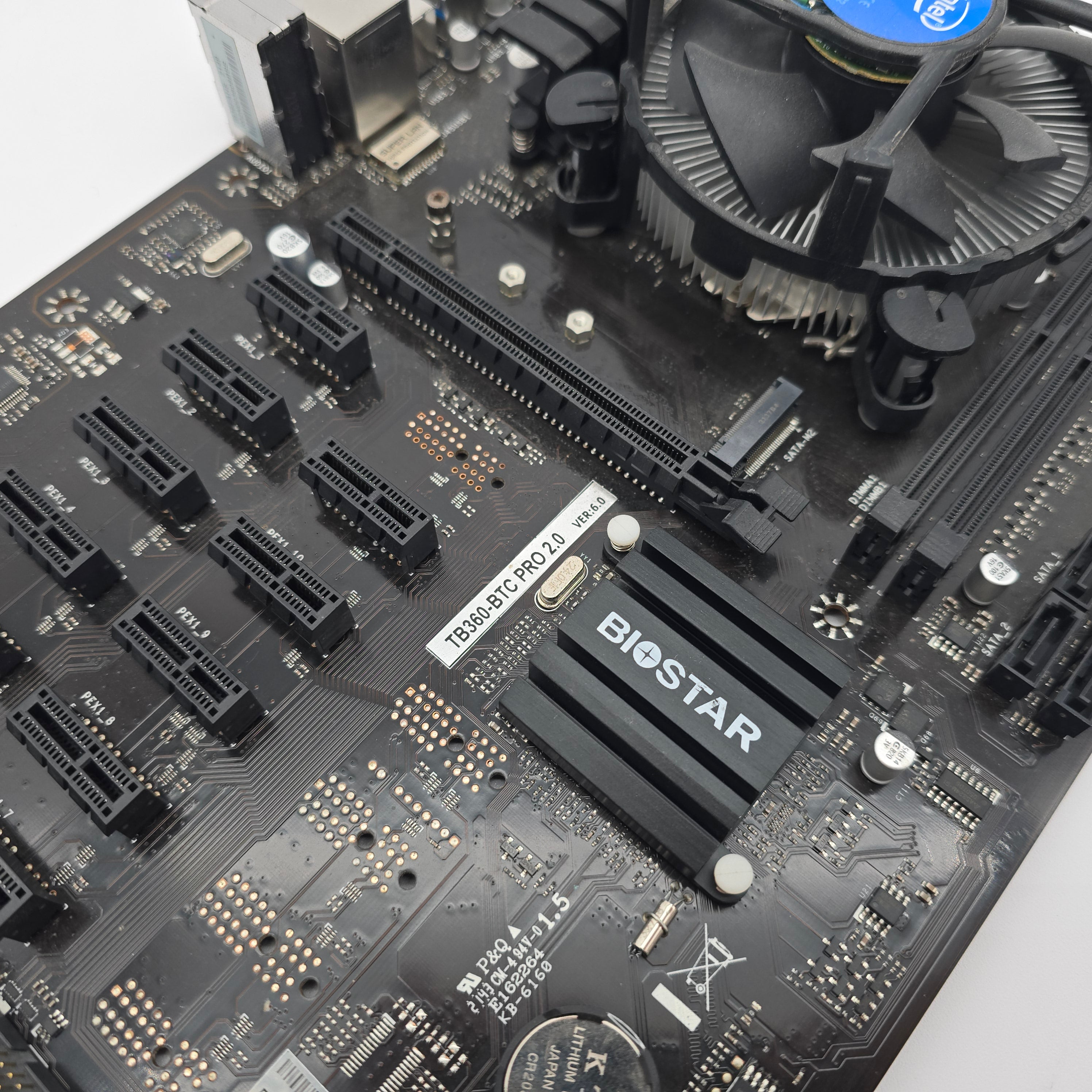 Biostar TB360-BTC Pro 2.0 w/ Intel i3-9100 Processor, LGA 1700 Intel CPU+Motherboard Combo