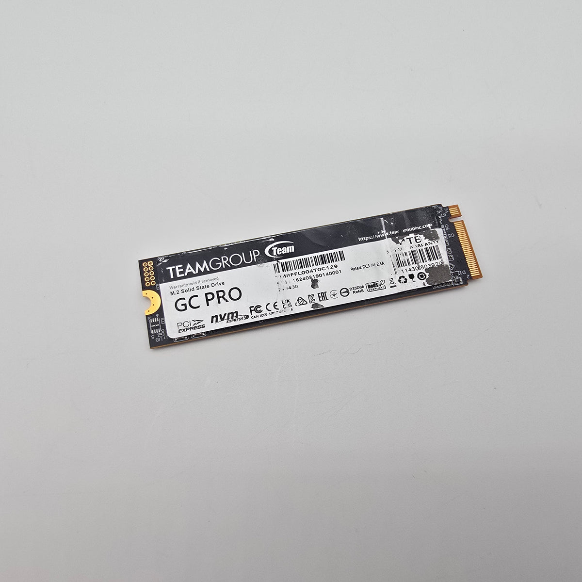 Teamgroup GC Pro 4TB, NVMe SSD Storage