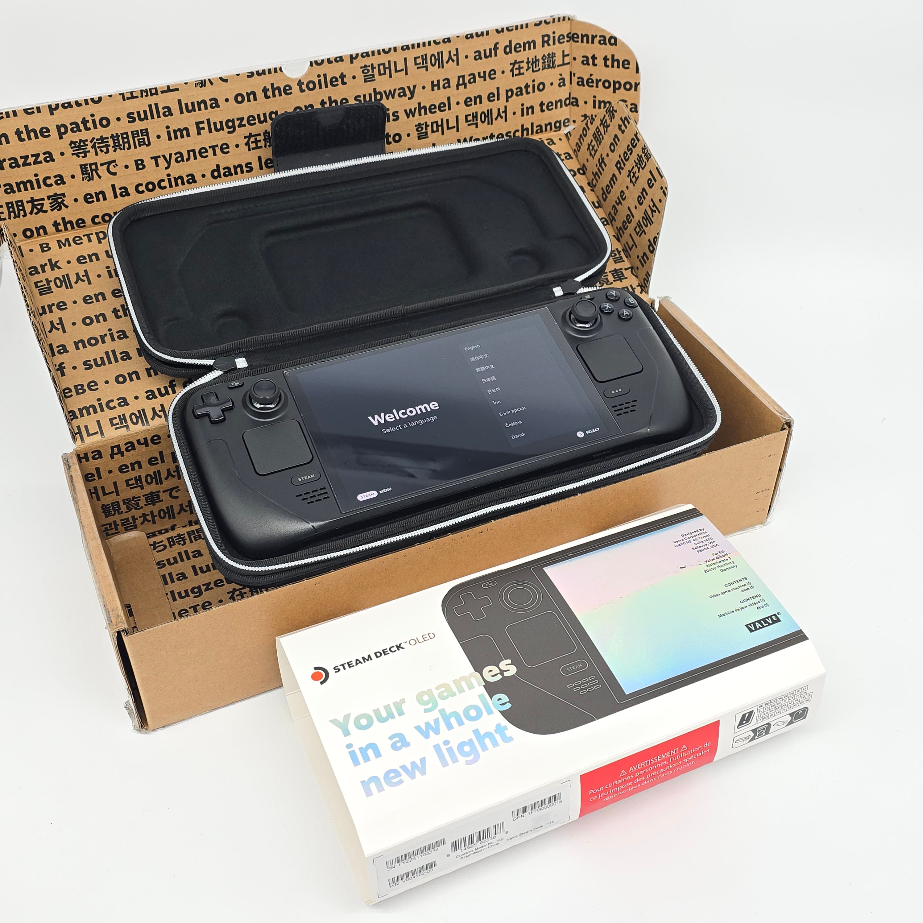 Valve Steam Deck OLED 1TB, Handheld Gaming Console