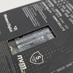 WD_Black SN850X 8TB NVMe SSD, Gen4 PCIe, M.2 2280, Up to 7,200 MB/s