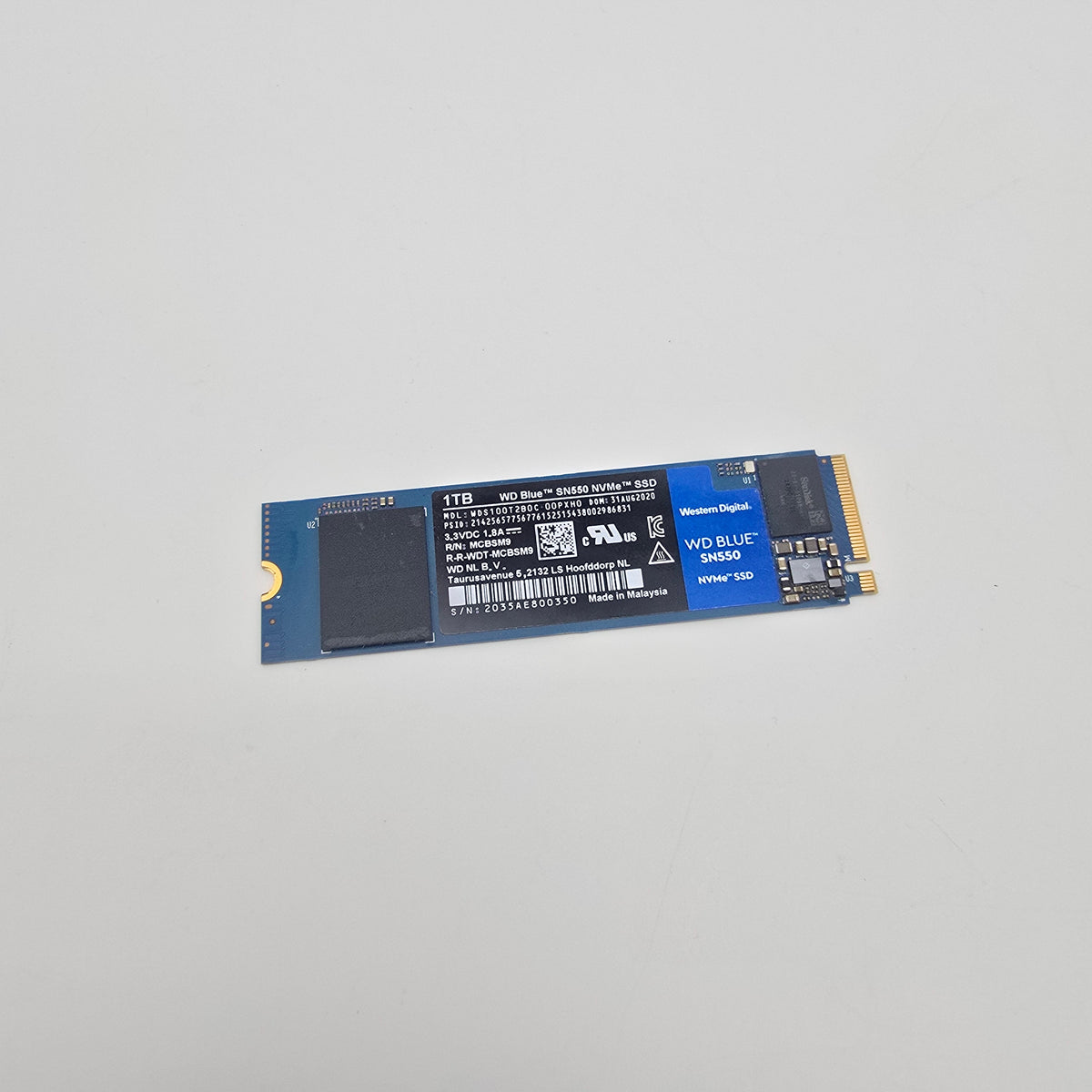 Western Digital WD Blue SN550 1TB NVMe SSD