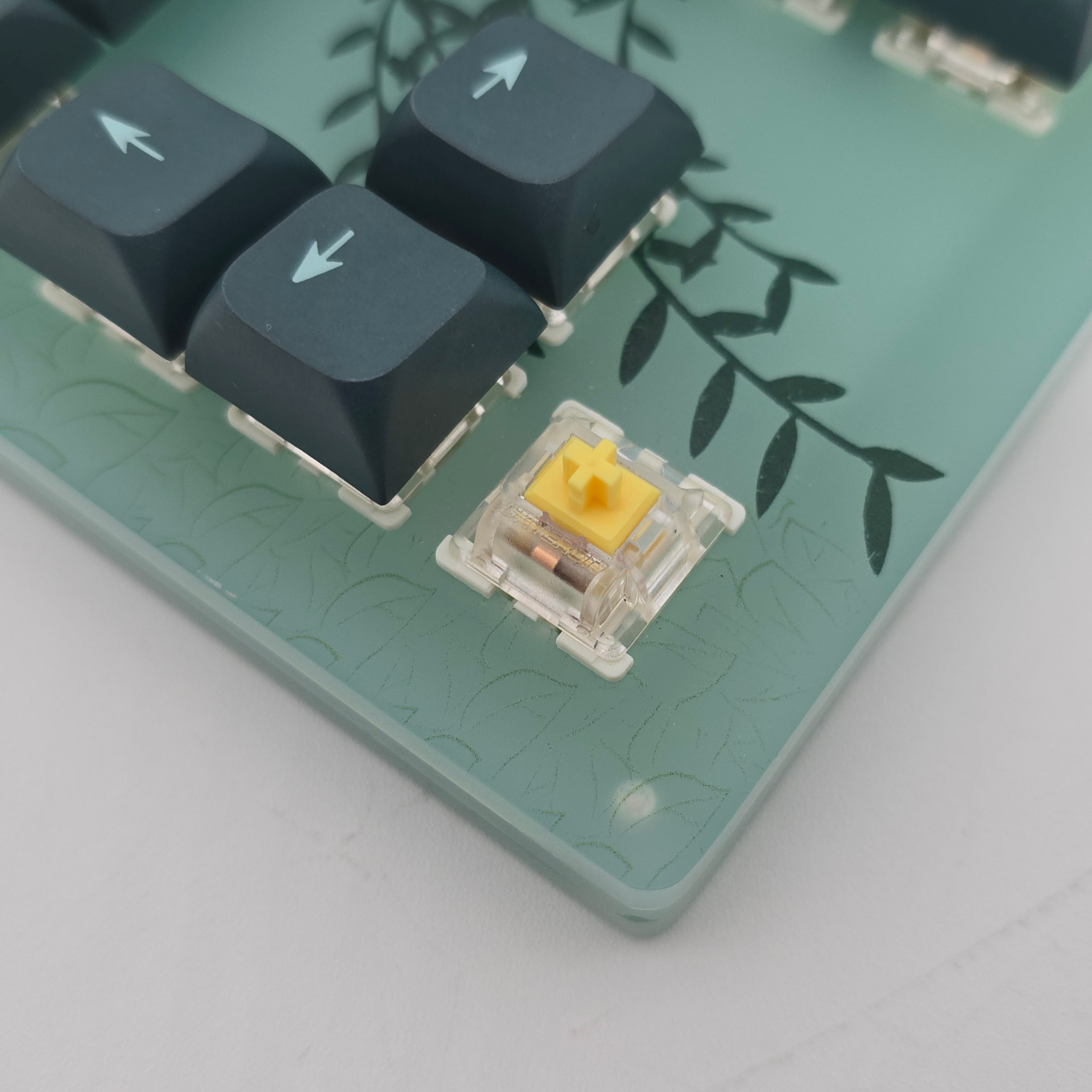 Womier K78 TKL Mechanical Gaming Keyboard Botany Edition, RGB w/ Yellow Switches